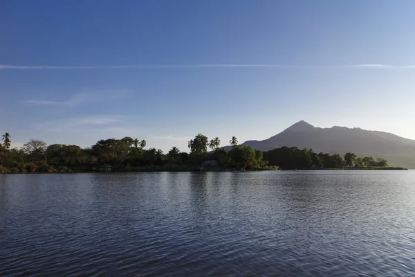 Weergave van Mombacho vulkaan in Nicaragua — Stockfoto