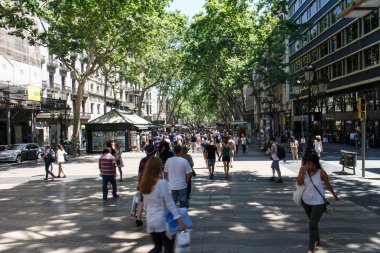 Las Ramblas cadde Barcelona