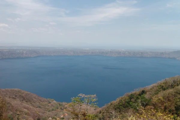 Utsikt över Laguna de Apoyo — Stockfoto