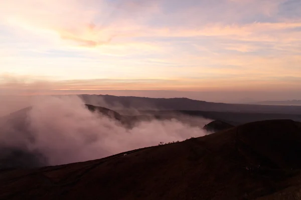 Sonnenuntergang in vulkanischer Masaya — Stockfoto