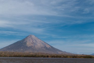 Ometepe volcano Concepcion view from the water