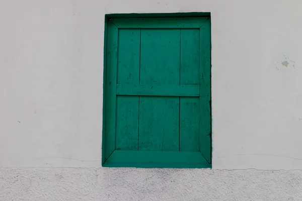 绿色窗口 — 图库照片