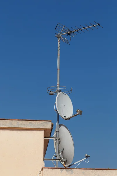 Tv antenne — Stockfoto