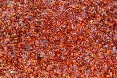 Arka plan olarak organik baharatlı biber