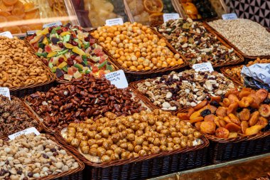 bir maket Kuruyemiş