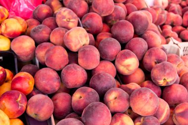 arka plan olarak şeftali froup