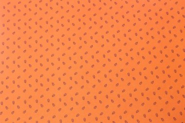 arka plan olarak turuncu kağıt