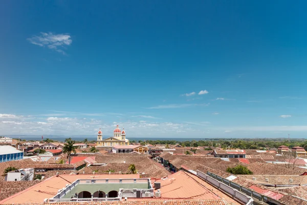 Grenade vue sur la ville depuis le Nicaragua — Photo