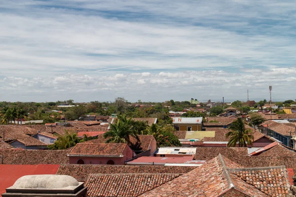 Widok na miasto Granada z Nikaragui — Zdjęcie stockowe