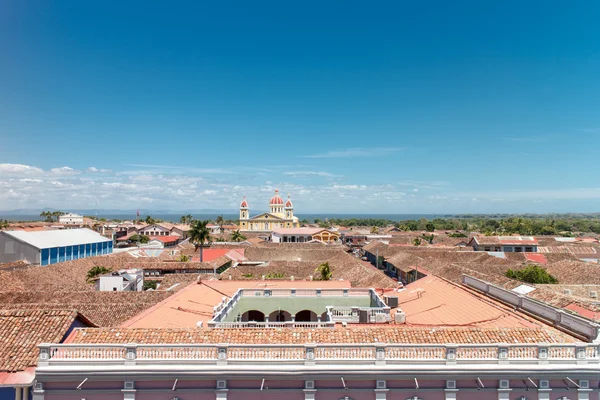 Granada vista na Nicarágua — Fotografia de Stock