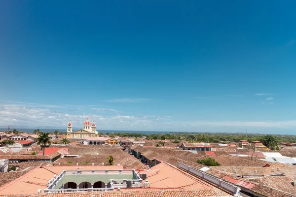 Granada pohled v Nikaragui — Stock fotografie