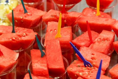 taze düzenlenen karpuz