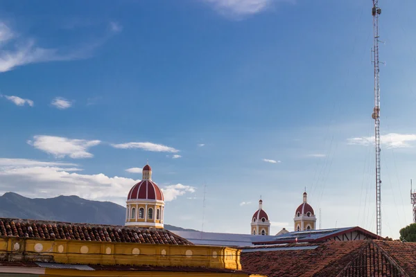 Cattedrale vista da granada, Nicaragua — Foto Stock