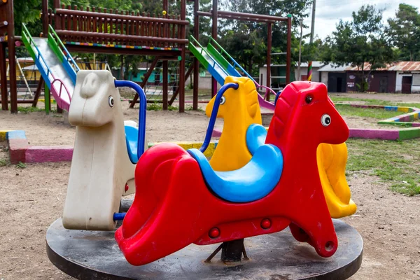 Colorido parque infantil —  Fotos de Stock