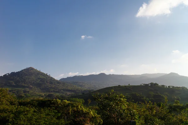 Bergblick von der Matagalpa — Stockfoto