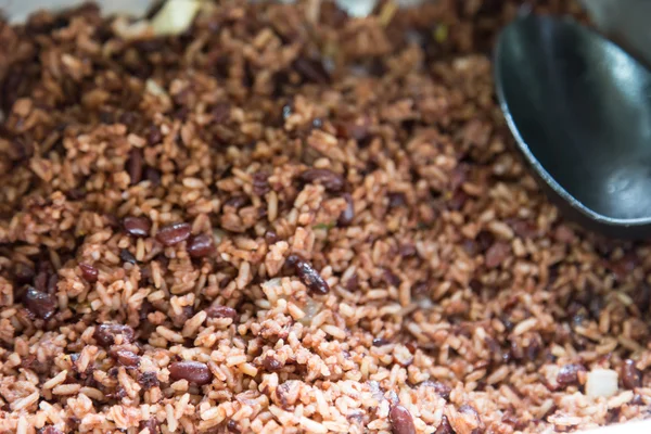 gallo pinto, rice and beans