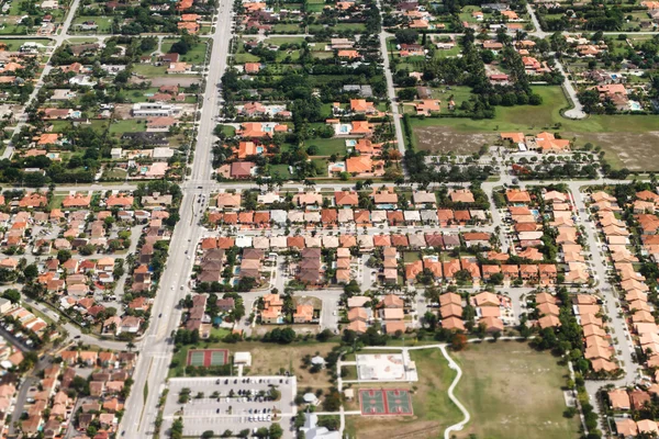 Letecký pohled na Miami — Stock fotografie