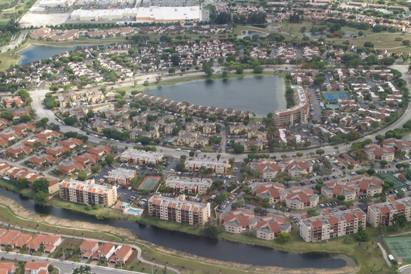 Vista aérea de miami — Fotografia de Stock