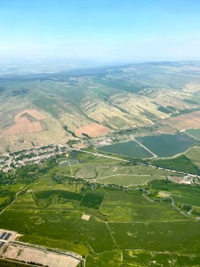 Uçak penceresinden görüntüle