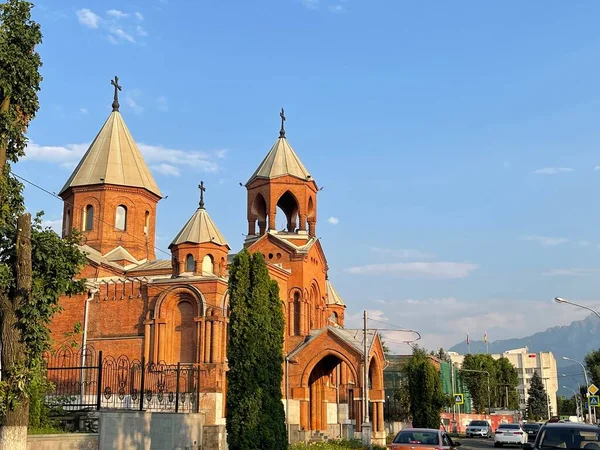 Igreja de São Gregório, o Iluminador em Vladikavkaz, Rússia — Fotografia de Stock
