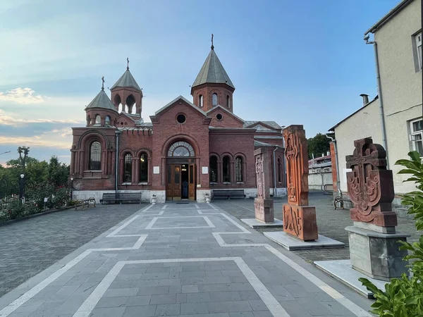 Igreja de São Gregório, o Iluminador em Vladikavkaz, Rússia — Fotografia de Stock