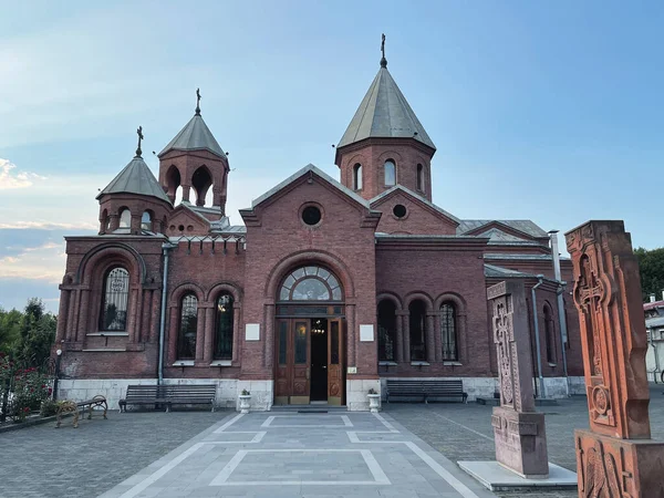 Igreja de São Gregório, o Iluminador em Vladikavkaz, Rússia — Fotografia de Stock