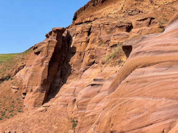 Cañón rojo en Kukmor, Tartaristán, Rusia —  Fotos de Stock