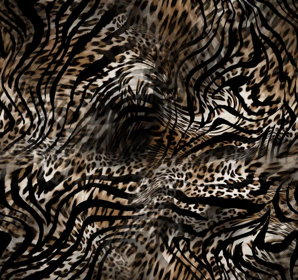 leopar zebra derisi