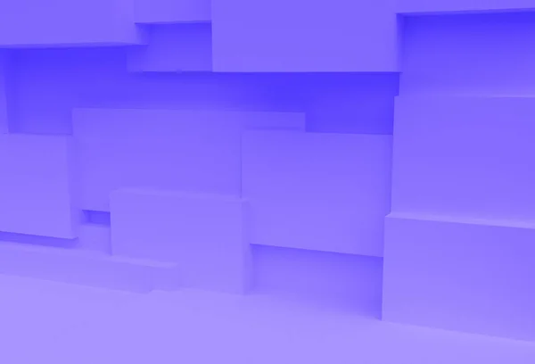 Geometrisk Abstraktion Färgad Bakgrund Slumpmässigt Arrangerade Färgglada Block Minimal Stil — Stockfoto