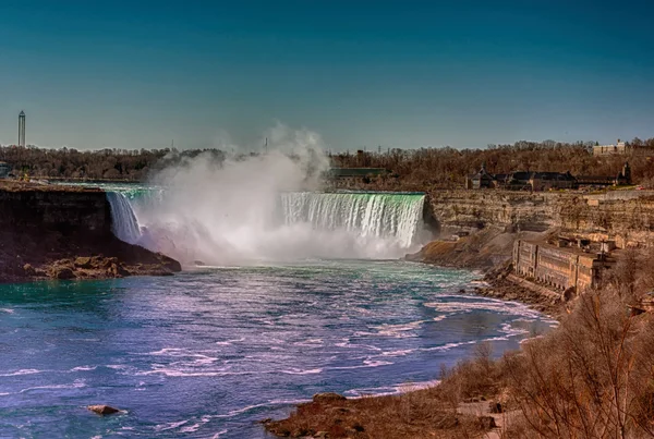 A kanadai oldalán Niagara-vízesés — Stock Fotó