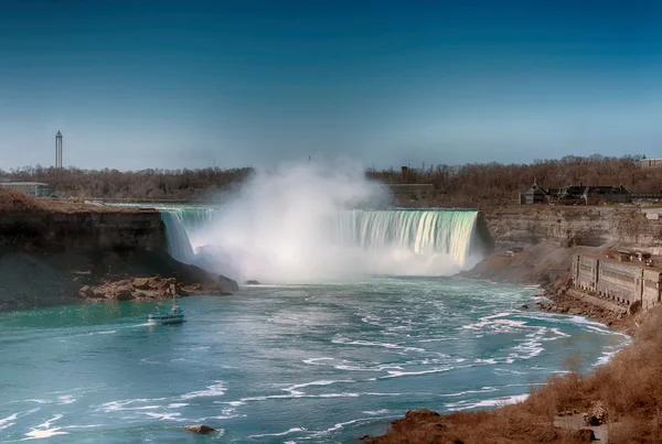 A kanadai oldalán Niagara-vízesés — Stock Fotó