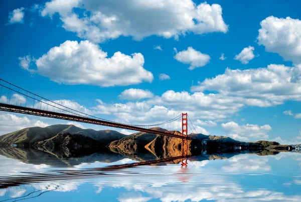 San Francisco Estados Unidos Enero 2017 Una Vista Del Puente — Foto de Stock