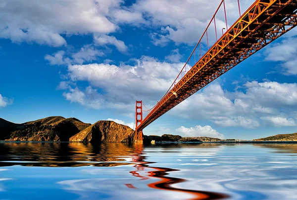 San Francisco Estados Unidos Enero 2017 Una Vista Del Puente — Foto de Stock