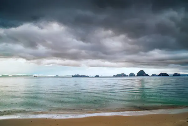 Vista Hong Island Desde Mar Tailandia —  Fotos de Stock