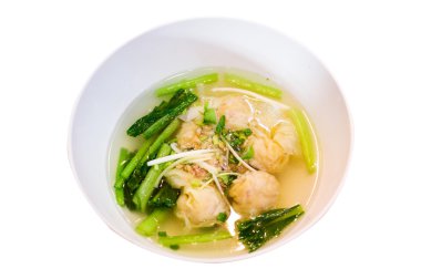 karides Mantı çorbası 