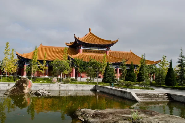 Buddhist pagodas in Dali Yunnan province of China — Stock Photo, Image