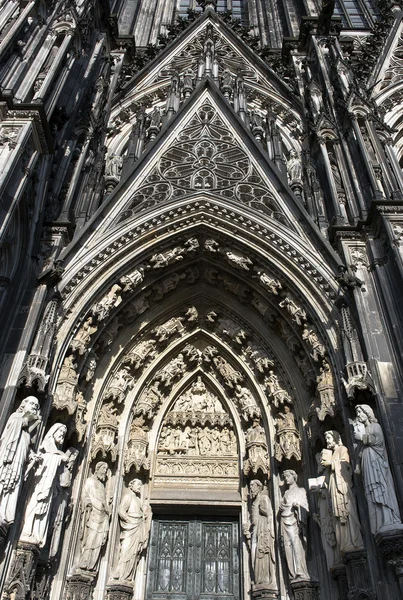 Architectural detail of The cathedral of Cologne, Germany, Europ — Stock Photo, Image