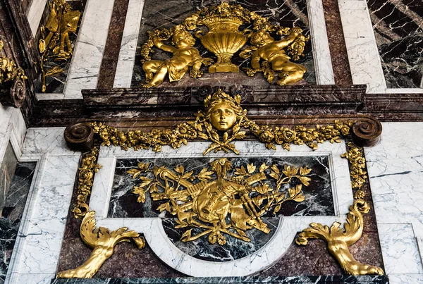 Detail im großen Saal Ballsaal in Versailles — Stockfoto