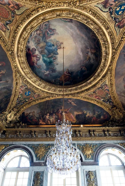 Detail in Great Hall Ballroom in Versailles — Stock Photo, Image