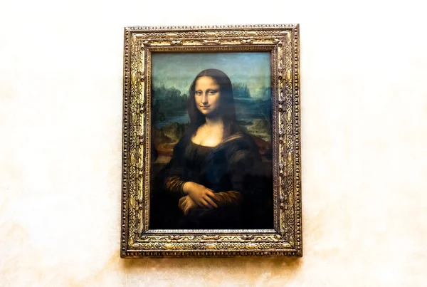 Mona Lisa Paryż — Zdjęcie stockowe