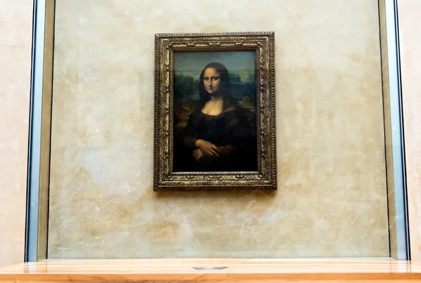 Mona Lisa-Paris — Stok fotoğraf