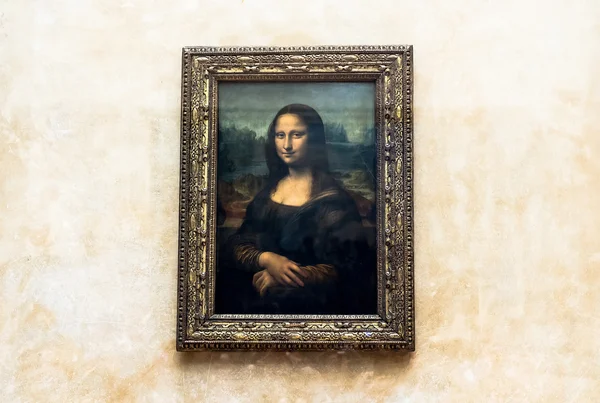 Mona Lisa Paryż — Zdjęcie stockowe