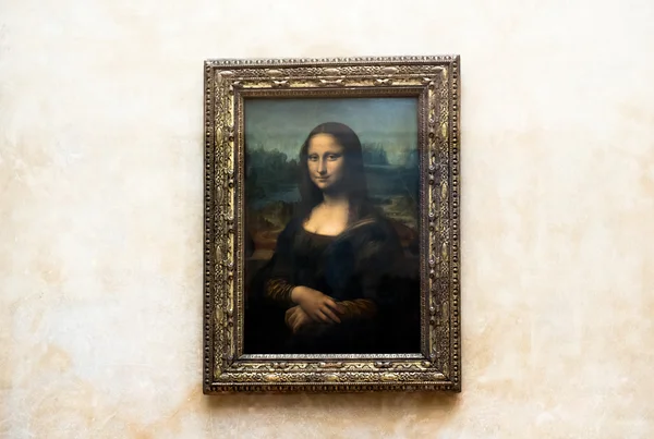 Mona Lisa Paříž — Stock fotografie