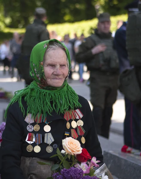 Victory Day in Kiev — Stock Photo, Image
