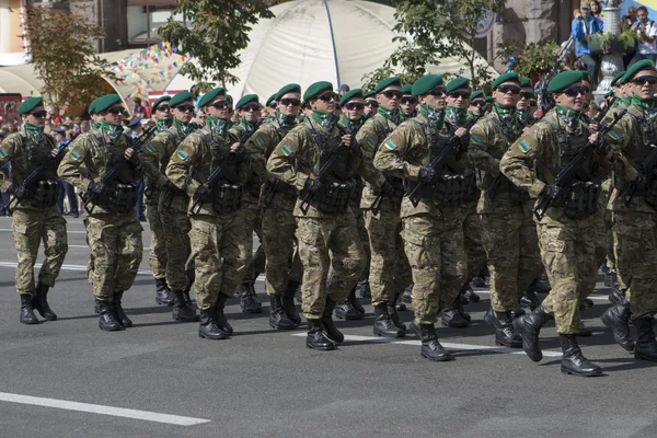 Militärparade — Stockfoto