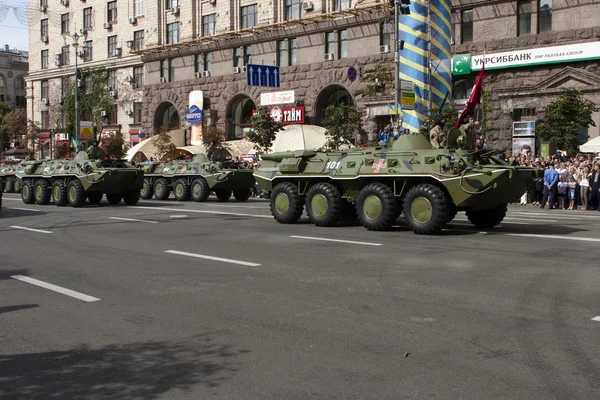 Militaire parade — Stockfoto