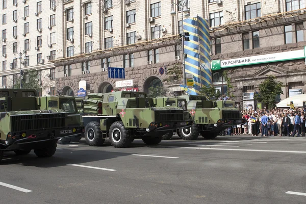 Militaire parade — Stockfoto