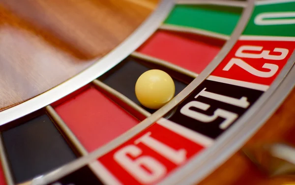 Number fifteen roulette — Stock Photo, Image