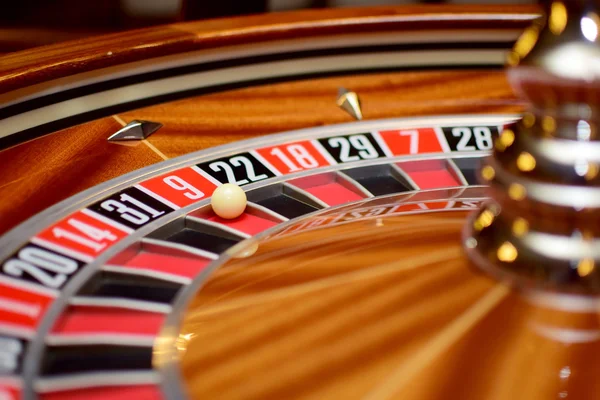 Nummer nio roulette — Stockfoto