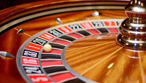 Number one at roulette wheel — Stock Photo, Image